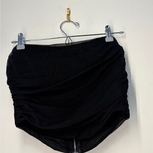 Black Ruched Corset
